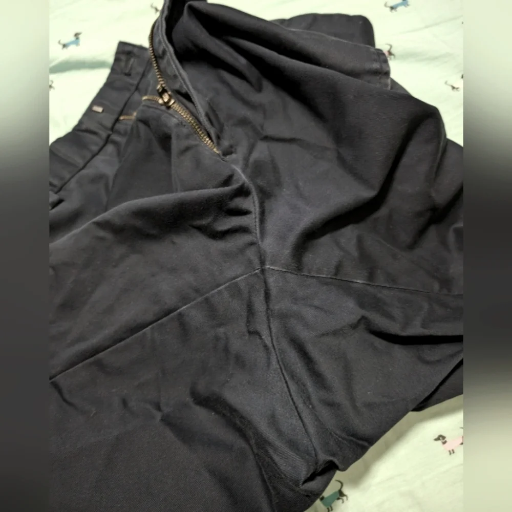 EUC Banana Republic men's tech motion Aiden Chino cotton pants,Navy blue,36x30
